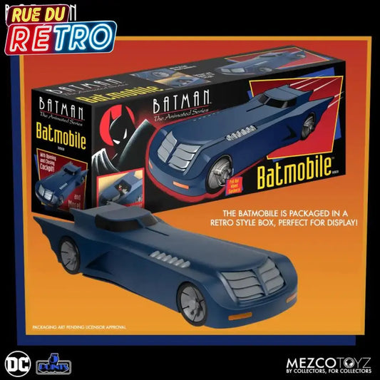 Batmobile / Editions Mezco Toys 2024 Véhicule pour Figurines