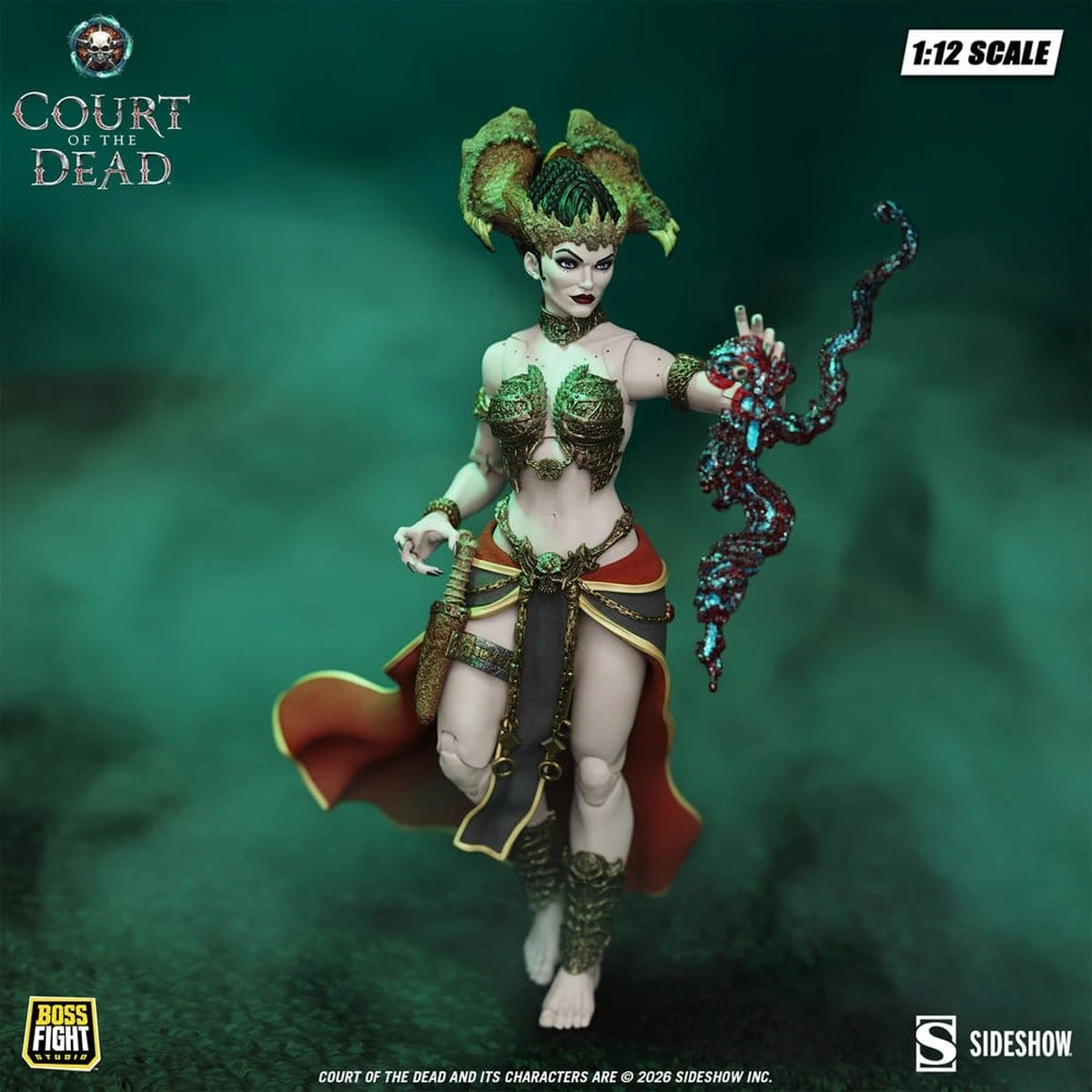 Court of the Dead figurine 1/12 Gethsemoni: Queen of the Dead 15 cm - Image 2