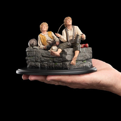 Le Seigneur des Anneaux statuette Merry et Pippin 12 cm - Image 4