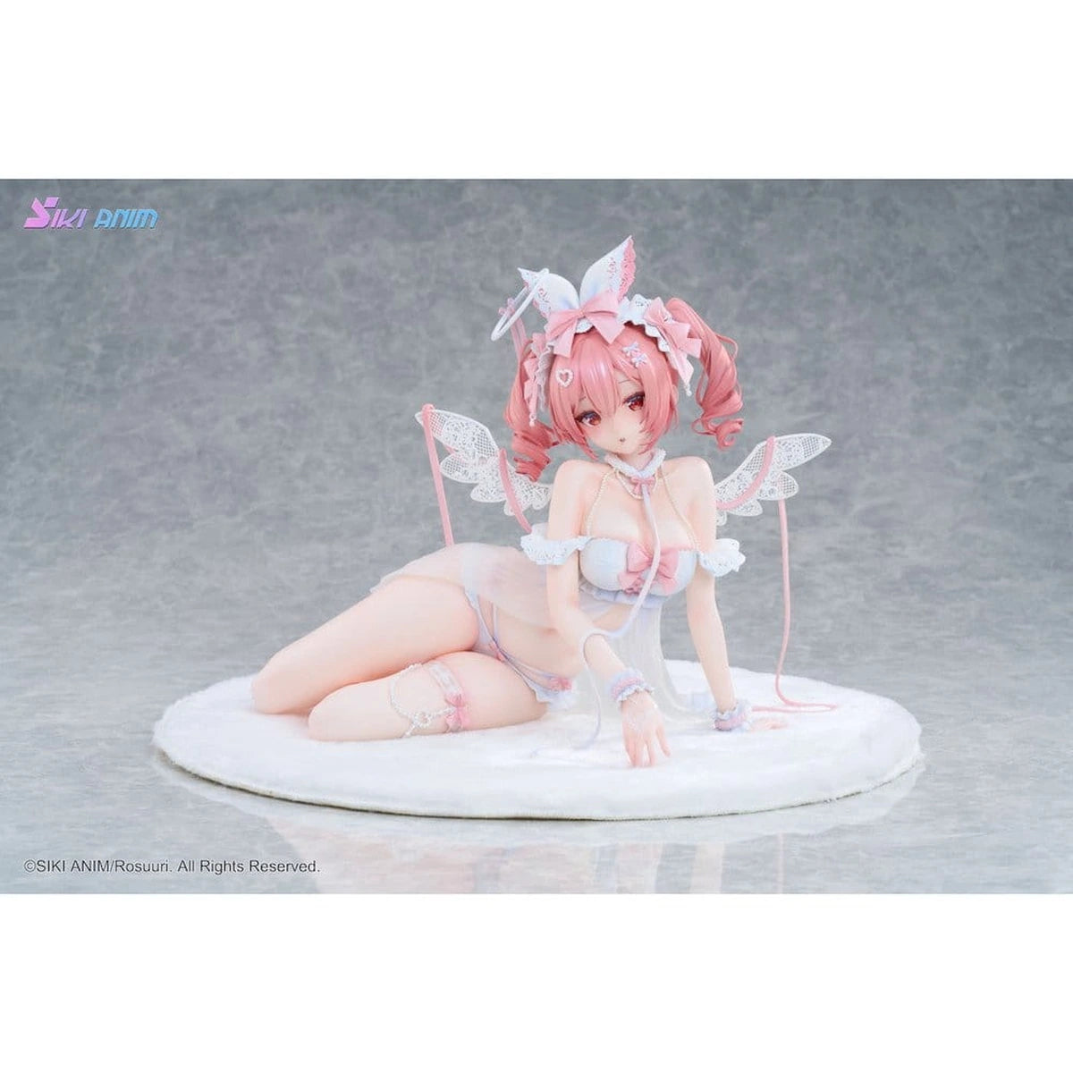 Original Character figurine PVC 1/4 White Rabbit Rosu Angel Ver. Illustrated by Rosuuri Bonus Edition 23 cm - Image 2
