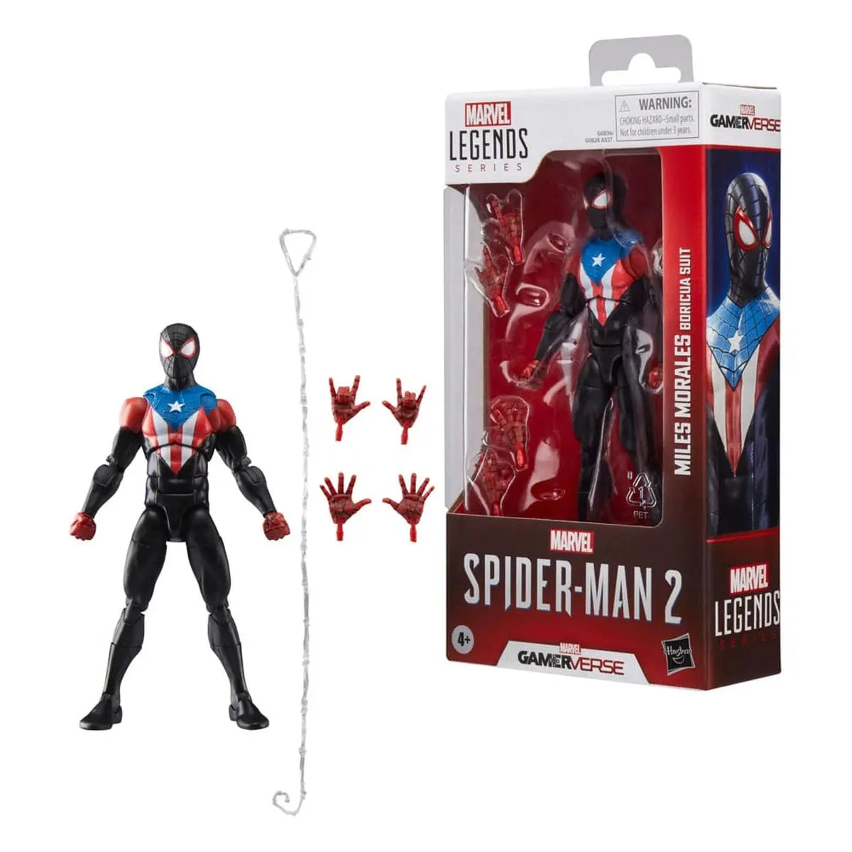 Spider-Man 2 Marvel Legends Gamerverse figurine Miles Morales (Boricua Suit) 15 cm - Image 5