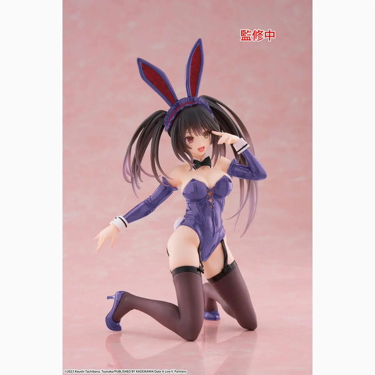 Date A Live V statuette PVC Desktop Cute Figure Kurumi Tokisaki Bunny Ver. Renewal 13 cm - Image 3