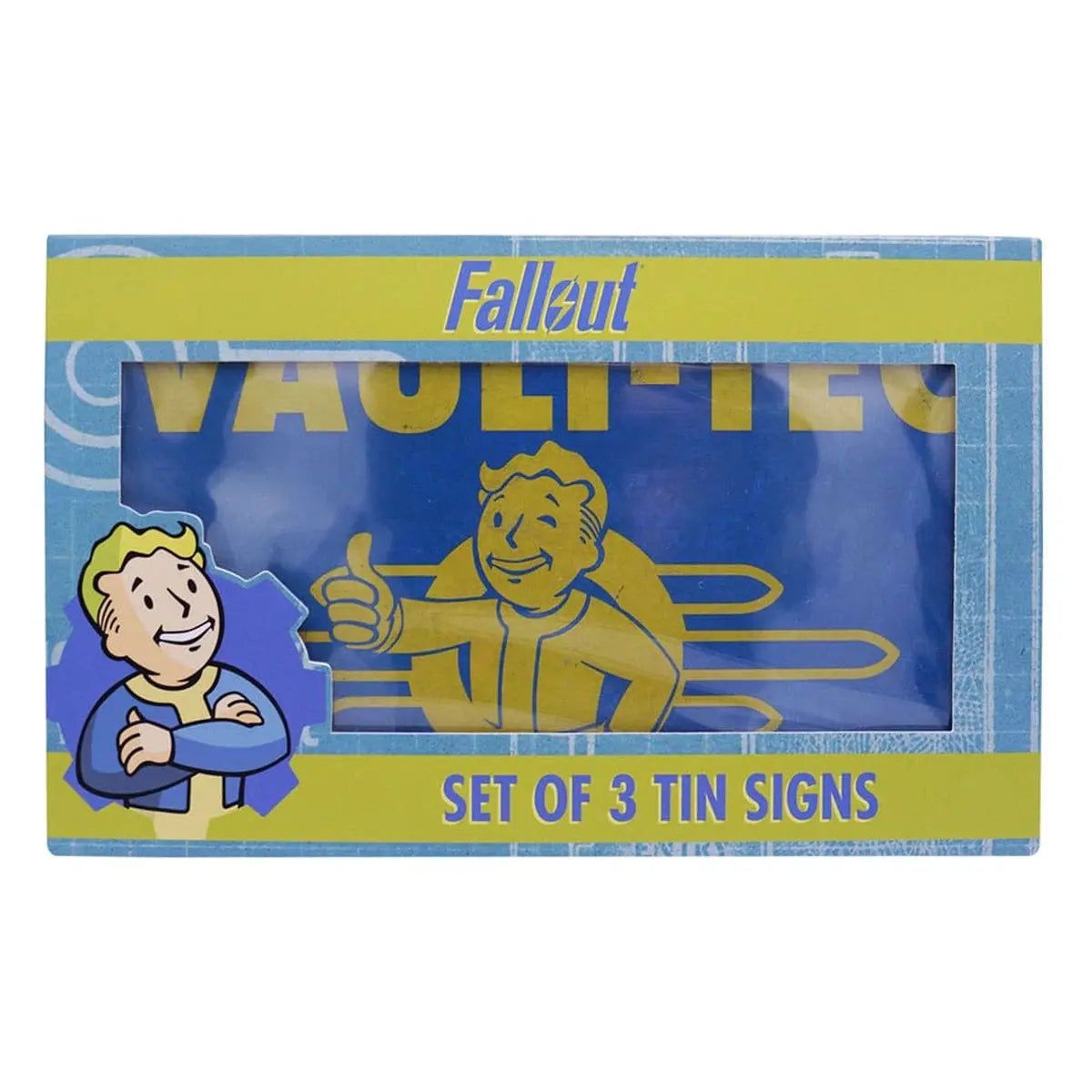 Fallout Set de 3 panneau métal Brands - Image 5