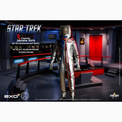 Star Trek: La série originale figurine 1/6 Captain James T. Kirk (in Environmental Suit) 29 cm - Image 5