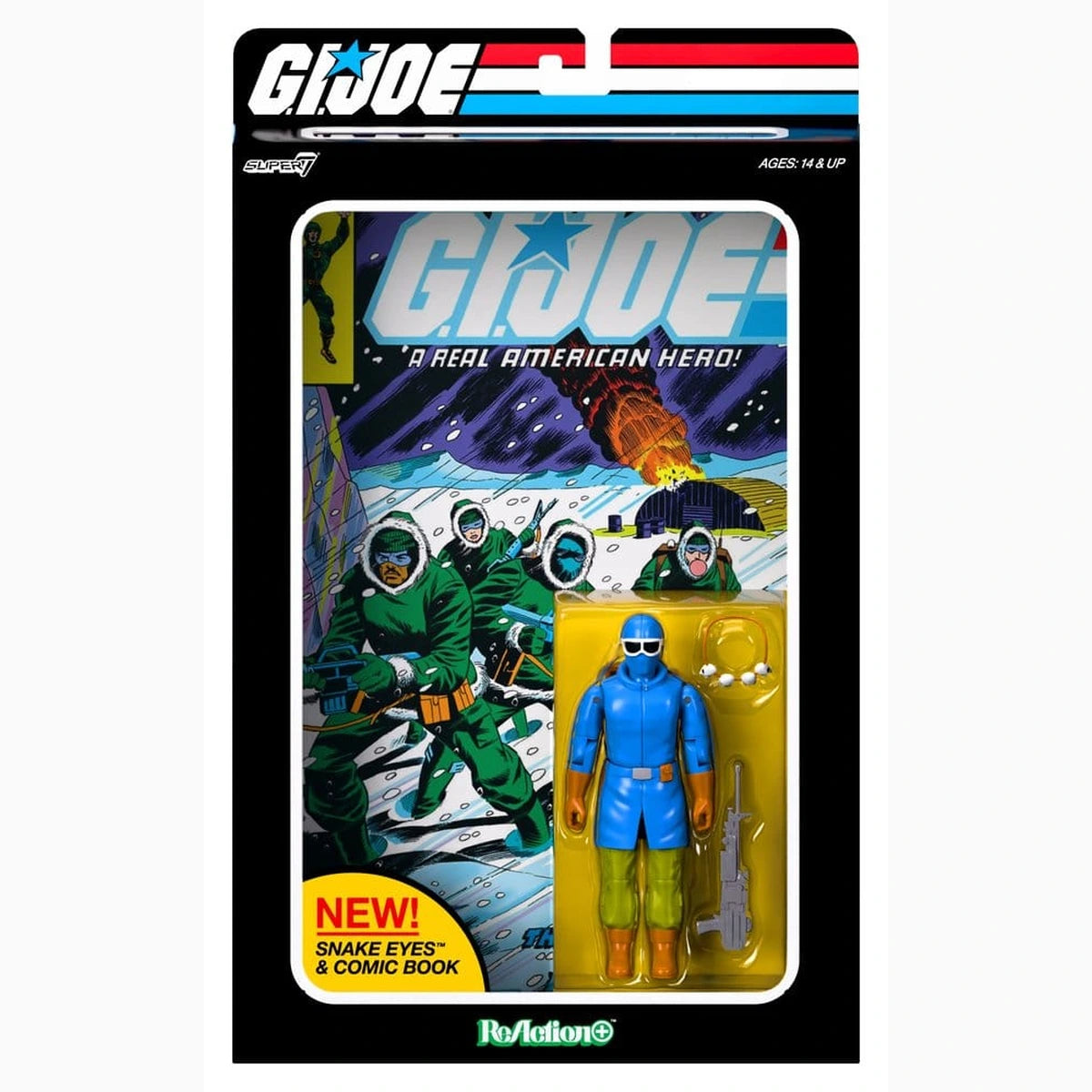 G.I. Joe ReAction+ figurine Snake Eyes (Skybound Comic Box Series, Issue #2) - Image 1