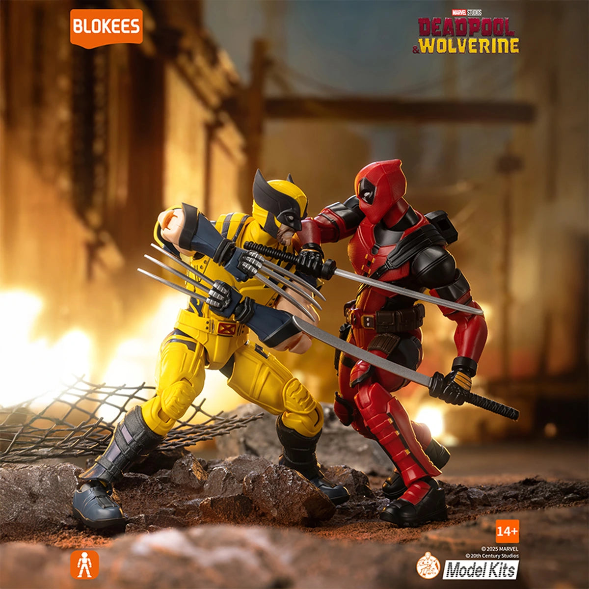 Marvel Heros Blokees Champion Class 04 Deadpool - Image 4