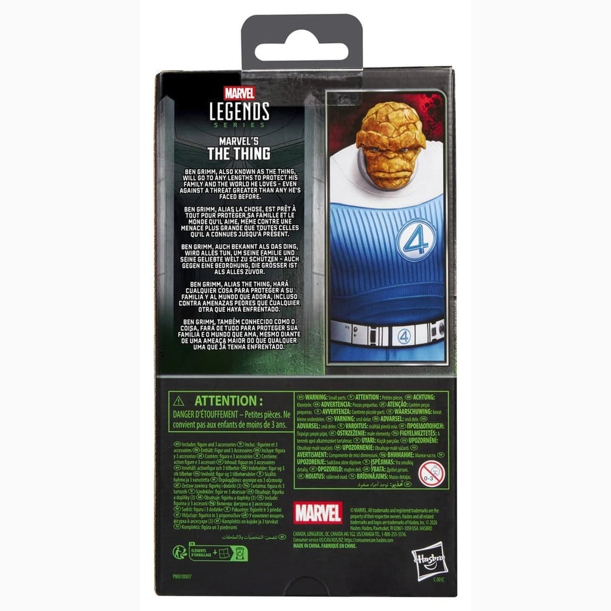 Avengers: Doomsday Marvel Legends figurine Marvel's The Thing 15 cm - Image 2