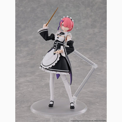 Re:ZERO -Starting Life in Another World- Kadokawa Plastic Model Series Plastic Model Kit Ram 16 cm - Image 6