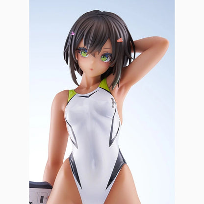 Arms Note figurine PVC 1/7 Buchou-chan of the Swimming Club White Swimsuit Ver. 22 cm - Image 5