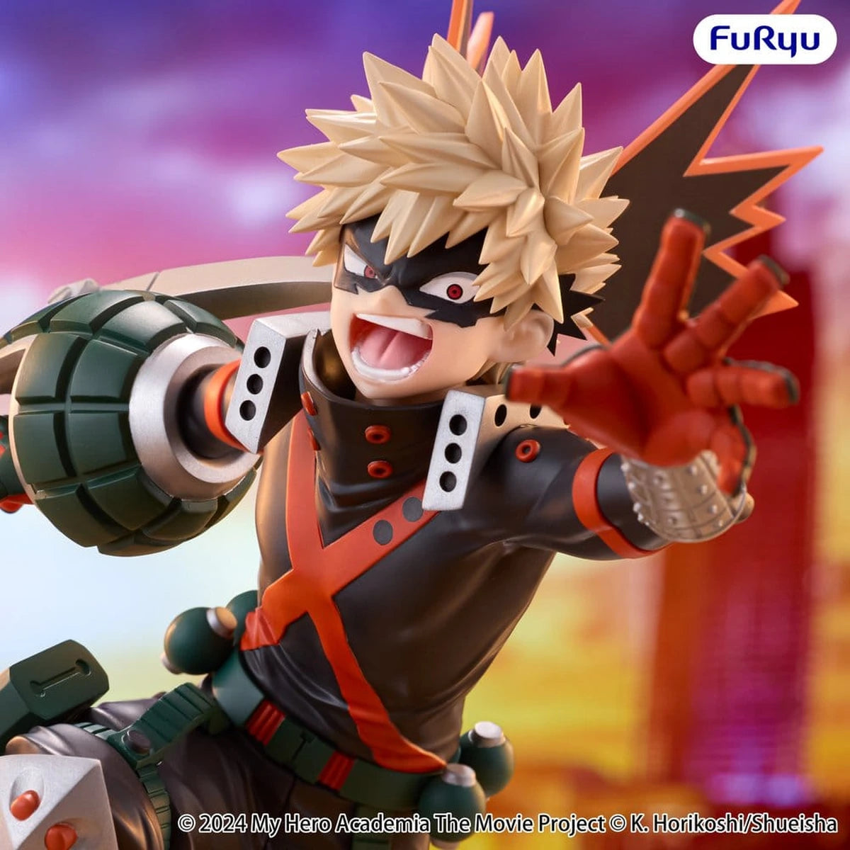 My Hero Academia: You're Next figurine PVC Muchute Katsuki Bakugo 25 cm - Image 2