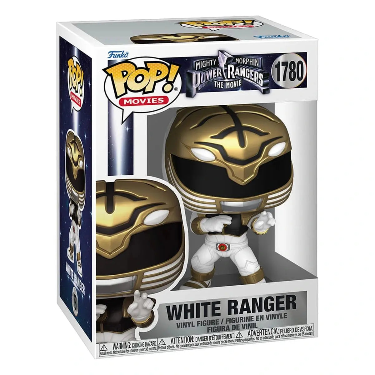 Power Rangers, le film POP! Movies Vinyl figurines White Ranger 9 cm - Image ajoutée 11