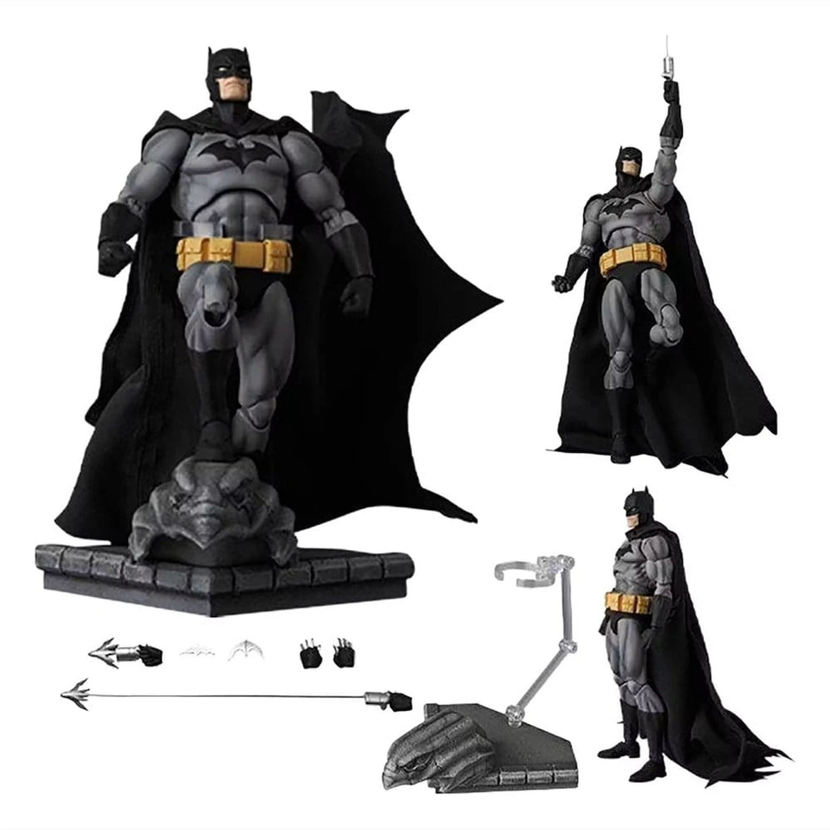 Batman: Hush figurine MAFEX Batman Black Ver. 16 cm (re-run) - Image 4
