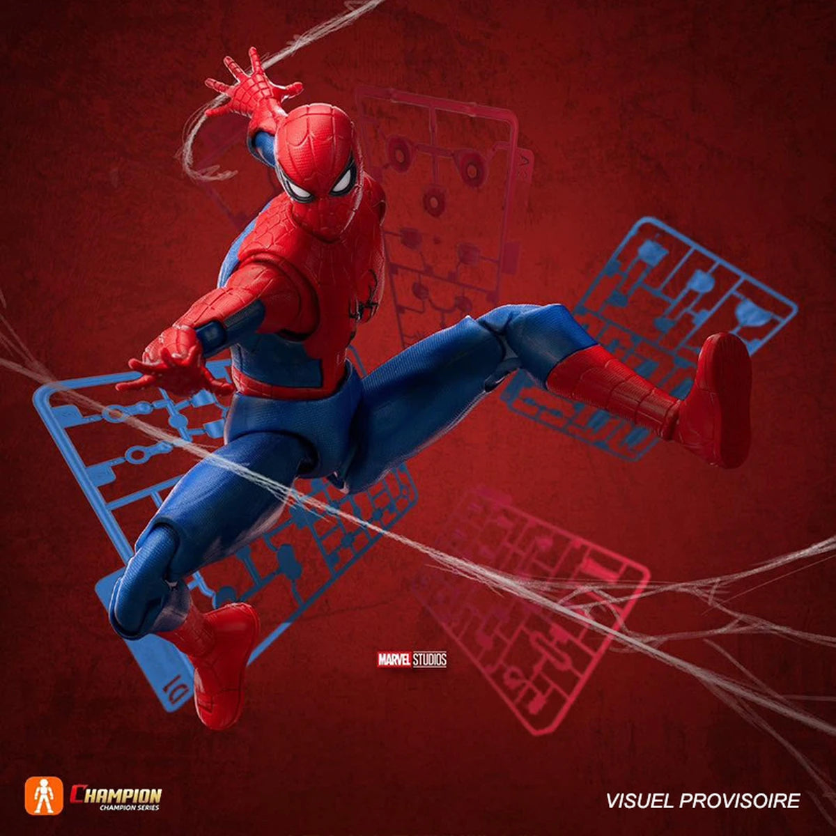 Marvel Hero Blokees Champion Class 12 Spiderman - Image 1