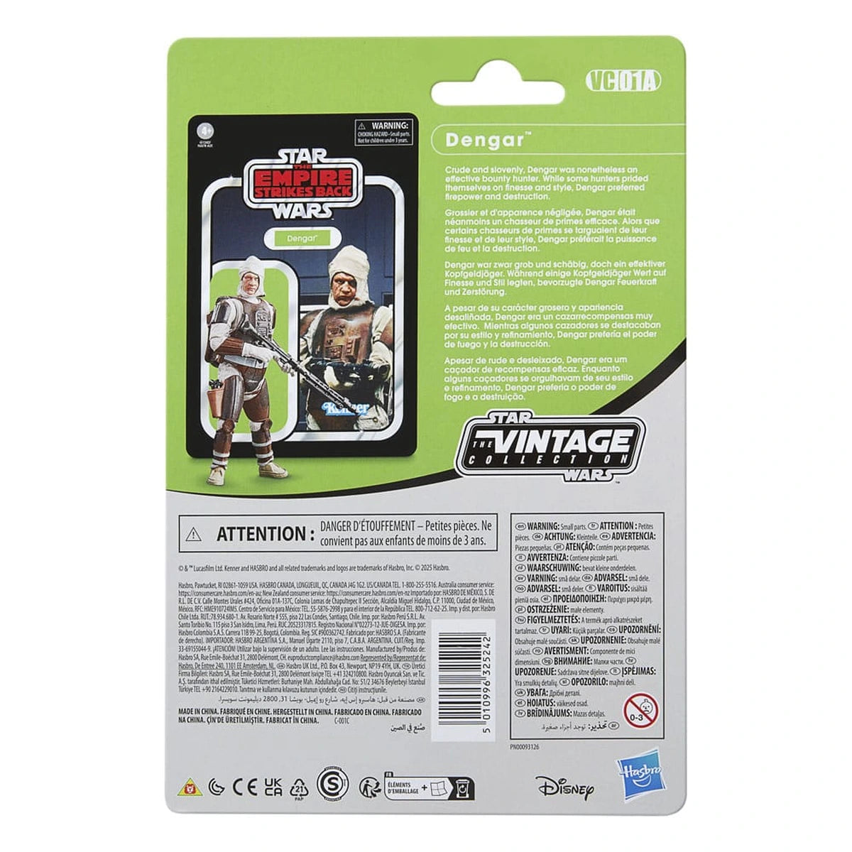 Star Wars Episode V Vintage Collection figurine Dengar 10 cm - Image 4