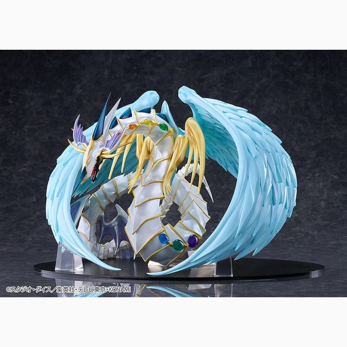 Yu-Gi-Oh! GX figurine PVC Rainbow Dragon 28 cm - Image 2