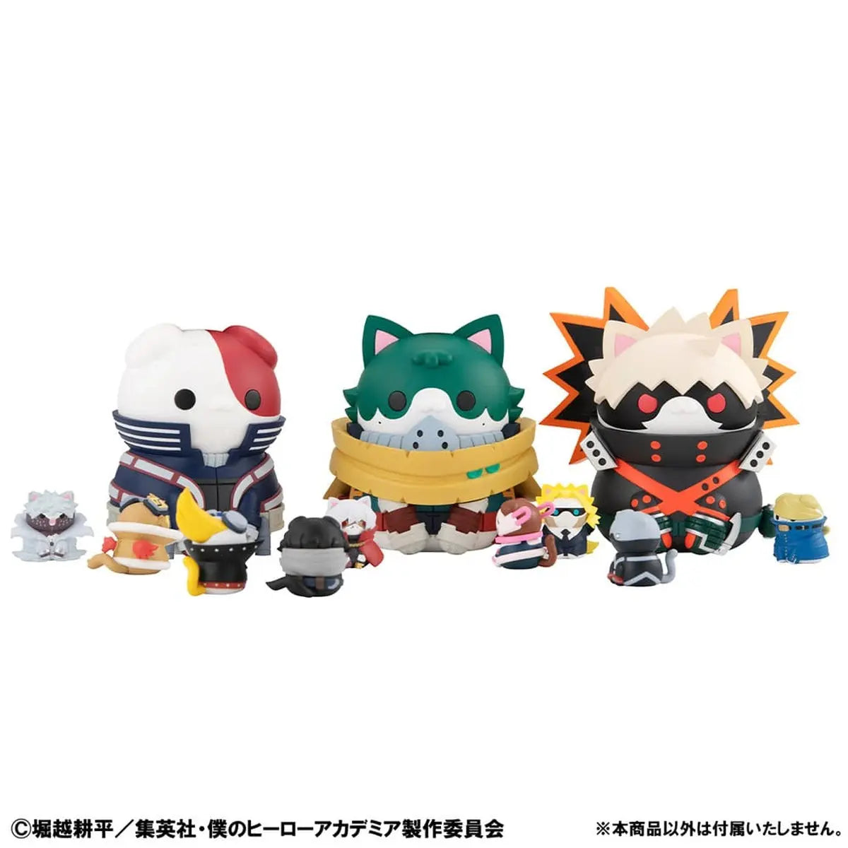 My Hero Academia Mega Cat Project Nyanto! The Big Heroaca Cats Series Series trading figure Izuku Midoriya 12 cm - Image 5