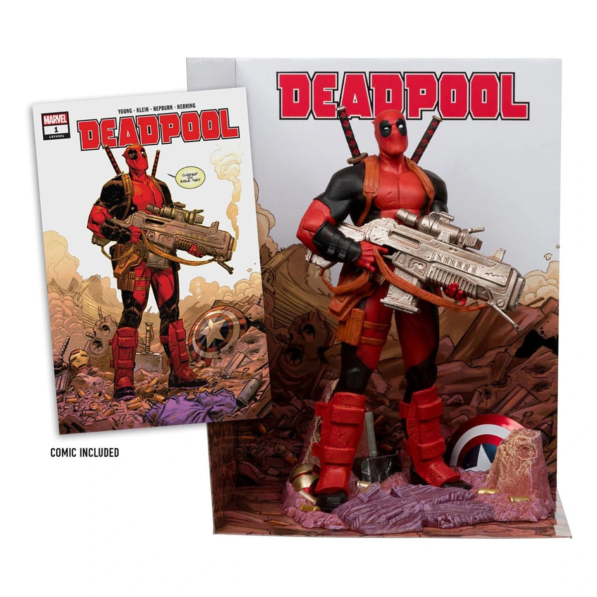 Marvel Collection statuette PVC 1/6 Deadpool (Deadpool #1) 27 cm - Image 4