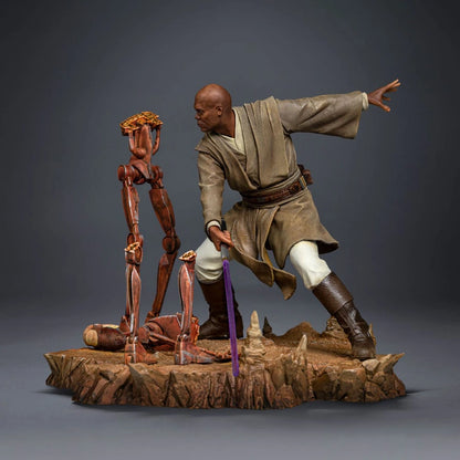 Star Wars statuette 1/10 Art Scale Mace Windu 18 cm - Image 5