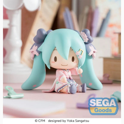 Hatsune Miku figurine fuwa petit Chibi "New Semester" 8 cm - Image 4