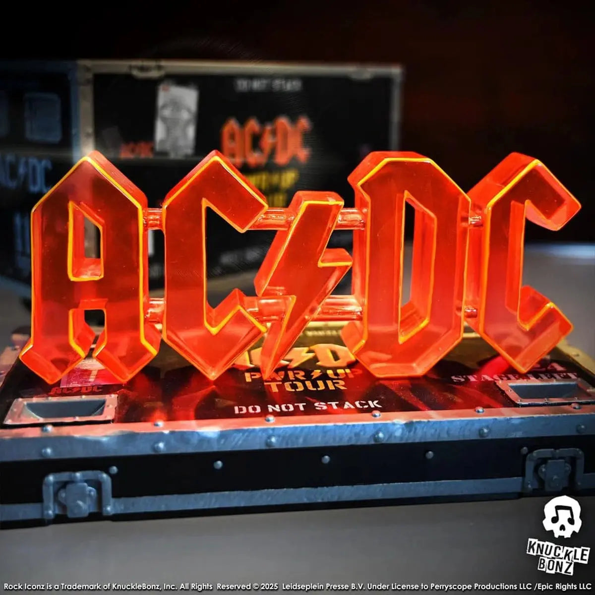 AC/DC statuette Rock Ikonz On Tour PWR UP Tour Road Case - Image 6