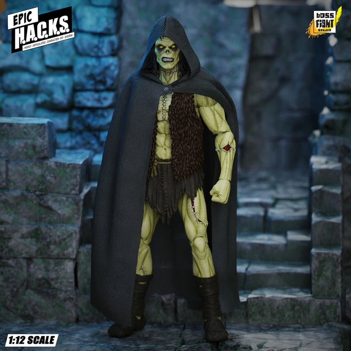 Le Monstre de Frankenstein Epic H.A.C.K.S. figurine 1/12 Undead Creature 19 cm - Image 3