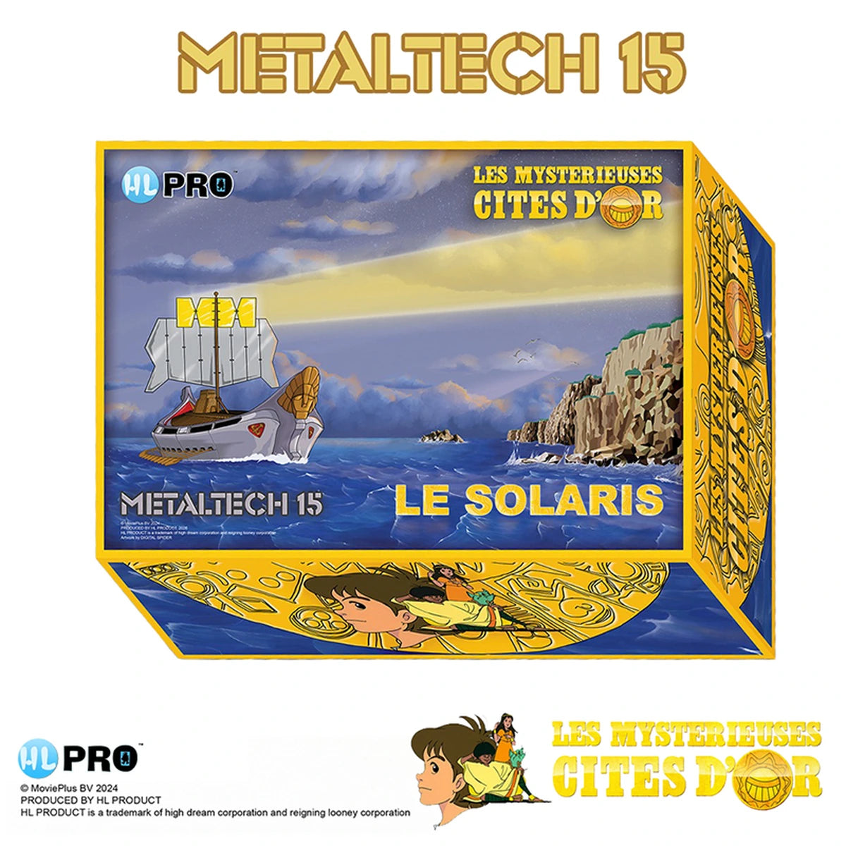 Les Mysterieuses Cites D'Or Metaltech 15 Solaris Boite Fr - Image 2