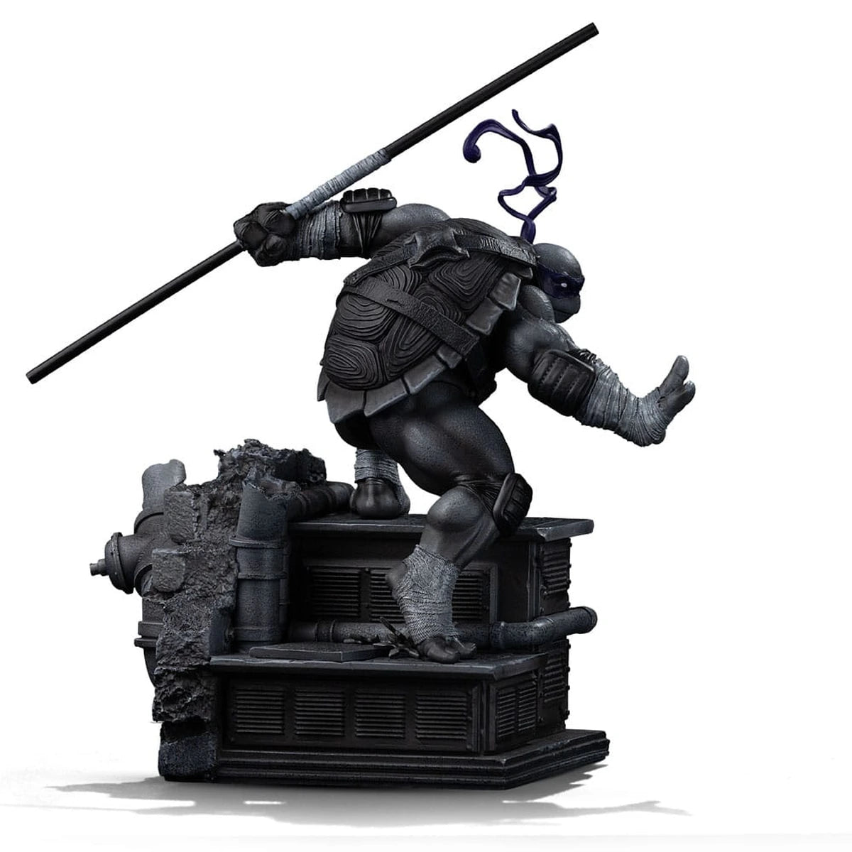 Tortues Ninja statuette 1/10 Art Scale Donatello Black and White Variant 26 cm heo exclusive - Image 4
