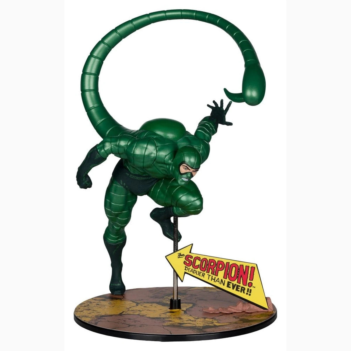 Marvel statuette PVC !/10 Scorpion (Metallic) (The Amazing Spider-Man #318) (Gold Label) 18 cm - Image 1