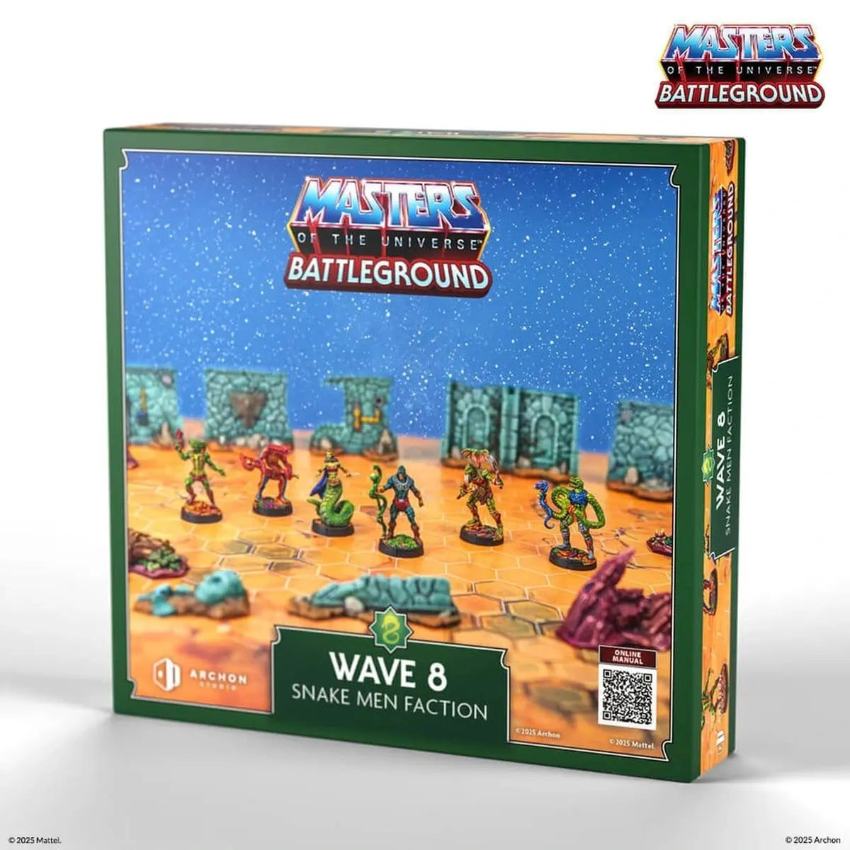 Masters of the Universe: Battleground jeu de figurines Wave 8: Snake Men Faction *FRANÇAIS* - Image 1