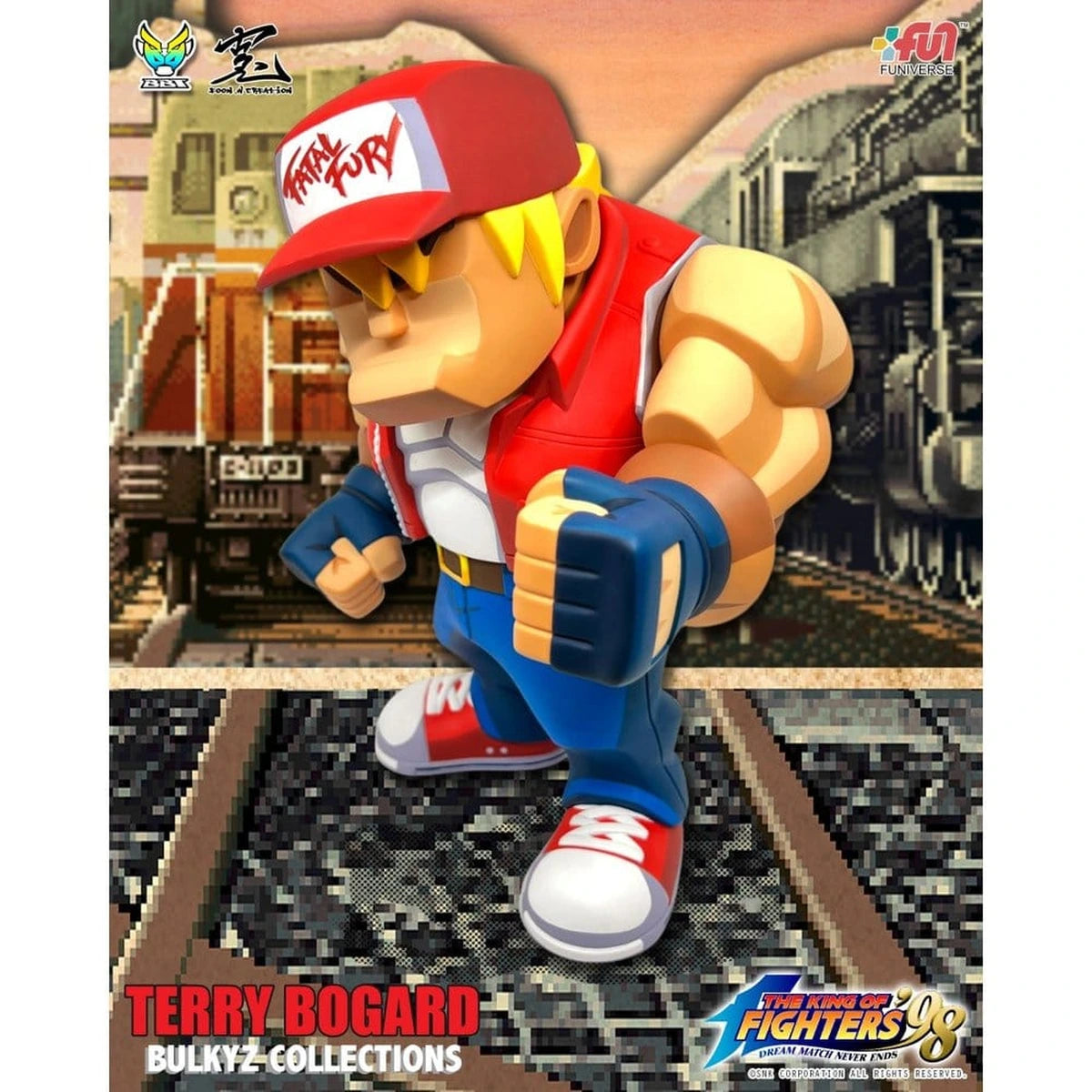 The King of Fighters Bulkyz figurine vinyle Terry Bogard 30 cm - Image 5