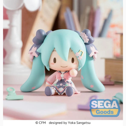 Hatsune Miku figurine fuwa petit Chibi "New Semester" 8 cm - Image 5