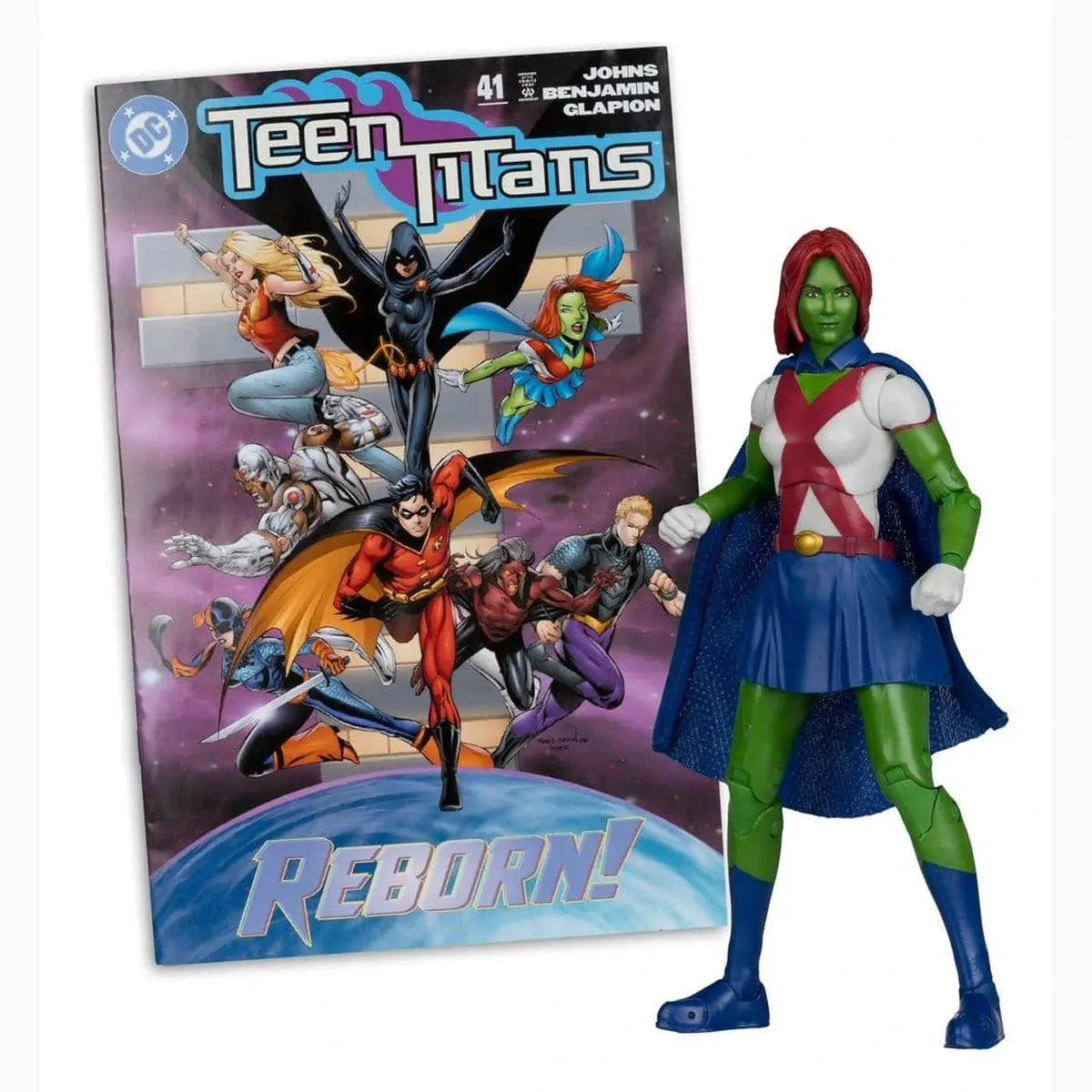 DC Direct Page Punchers figurine Miss Martian (Teen Titans #41) (Red Platinum Edition) 17 cm - Image 3