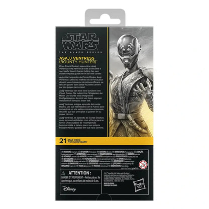 Star Wars: The Clone Wars Black Series figurine Asajj Ventress (Bounty Hunter) 15 cm - Image 6