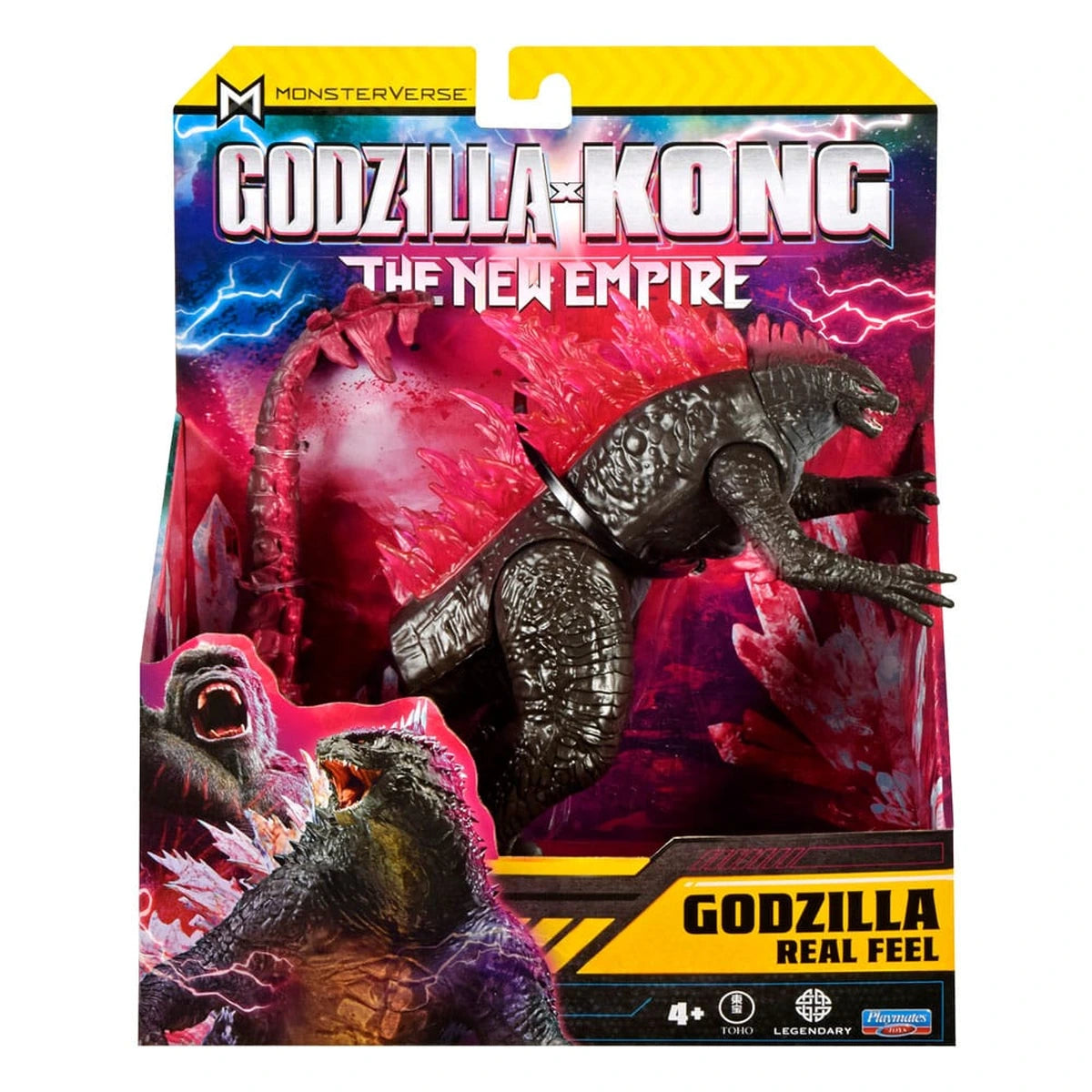 Godzilla x Kong: Le Nouvel Empire figurine Kong Godzilla Real Feel 15 cm - Image 3