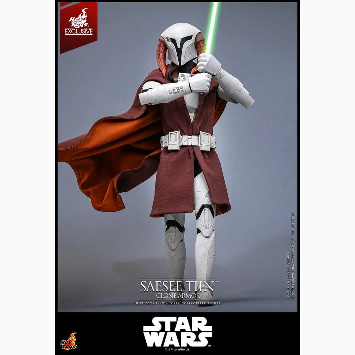 Star Wars: The Clone Wars Television Masterpiece figurine 1/6 Saesee Tiin (Clone Armor) (Hot Toys Exclusive) 32 cm - Image 7