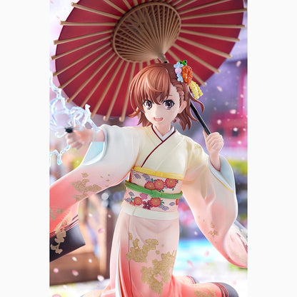 A Certain Scientific Railgun T statuette 1/7 Mikoto Misaka Furisode Kimono Ver. 28 cm - Image 4