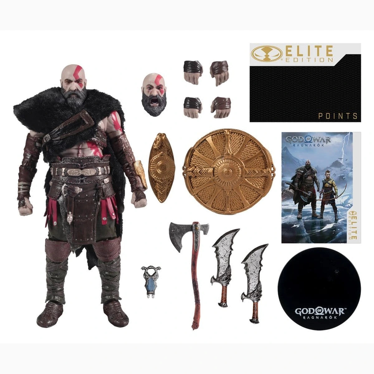 God of War Ragnarok McFarlane Elite Edition Deluxe figurine Kratos #18 18 cm - Image 2