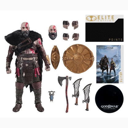 God of War Ragnarok McFarlane Elite Edition Deluxe figurine Kratos #18 18 cm - Image 2