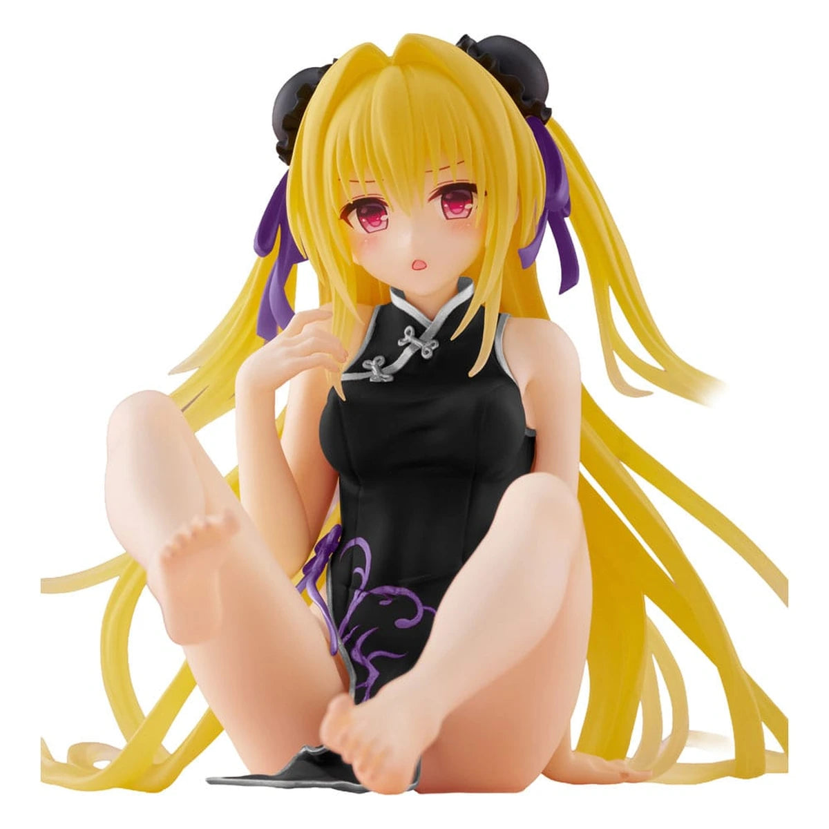 To Love-Ru Darkness statuette PVC Desktop Cute Figure Golden Darkness (China Dress Ver.) Renewal 13 cm - Image 1