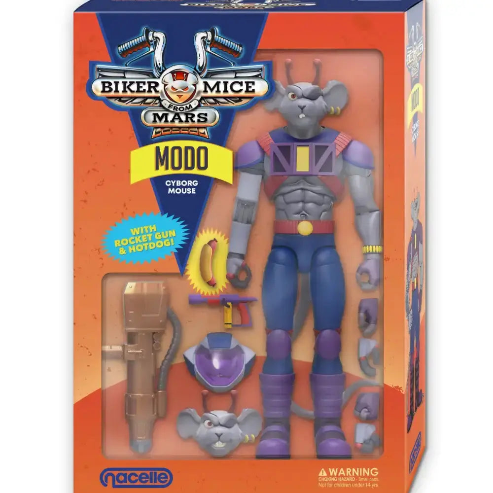 Biker Mice From Mars Modo Les Motards de l'espace figurine 20cm Nacelle