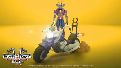 Biker Mice From Mars Moto Modo Les Motards de l'espace véhicule Chopper 25cm Nacelle