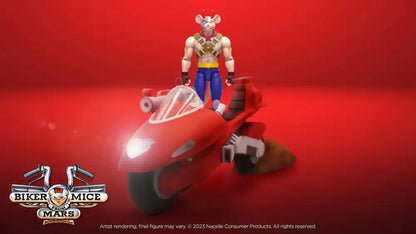 Biker Mice Les Motards de l'espace véhicule Vinnie's Radical Rocket Sled 25cm Nacelle