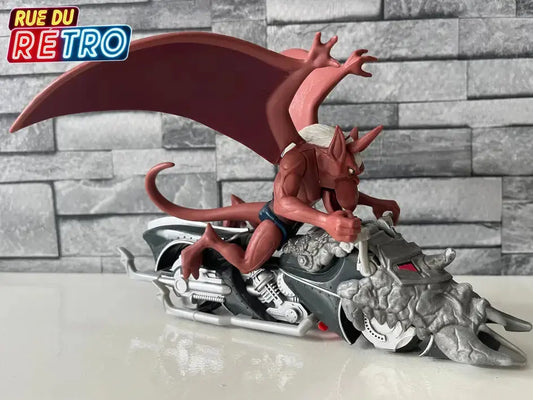 Brooklyn et Rippin Rider / Gargoyles 1995 Figurine et Véhicule pour Figurines