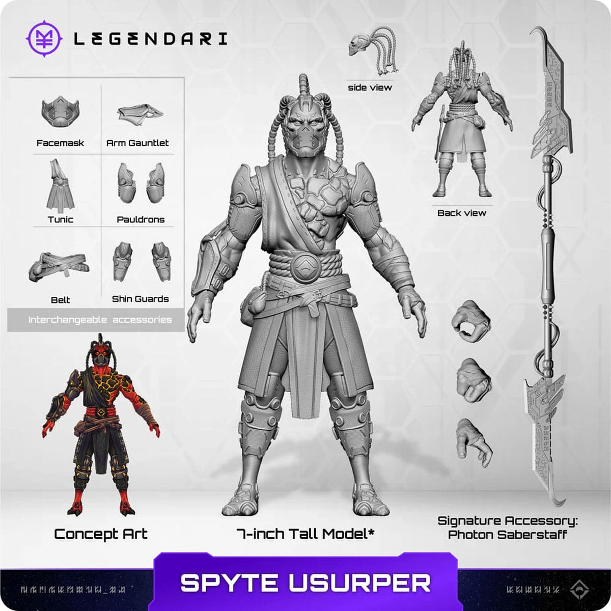Legendari figurine 1/10 Spyte Usurper 18 cm - Image 5