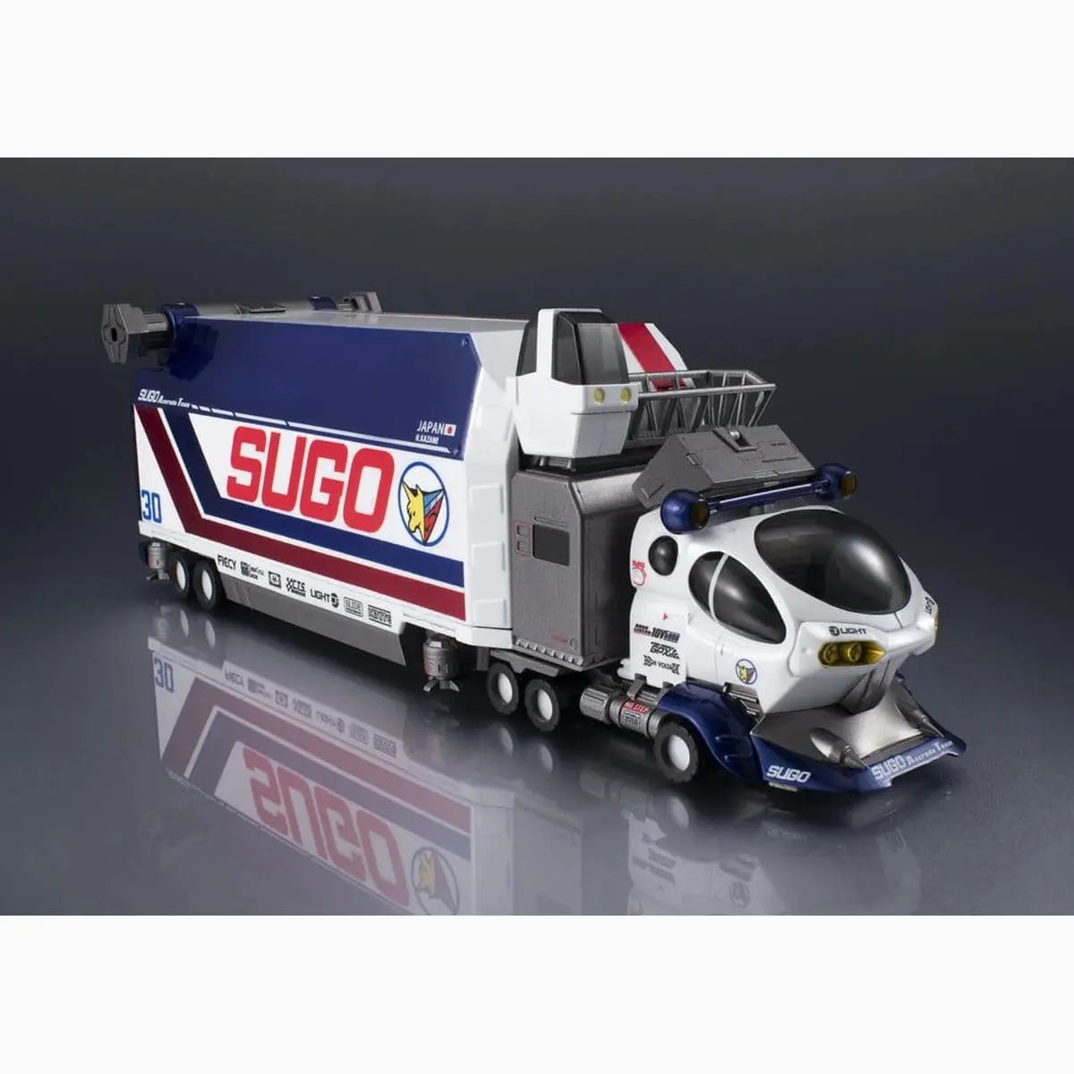 Future GPX Cyber Formula Collection pack de 2 véhicules Sugolegerd 10V5000 & Super Asurada 01 Circuit Mode Heritage Edition DX 22 cm - Image 5