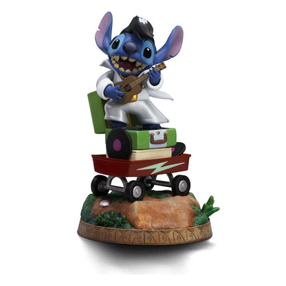 Lilo & Stitch statuette 1/10 Art Scale Stitch King of Rock 17 cm - Image 1