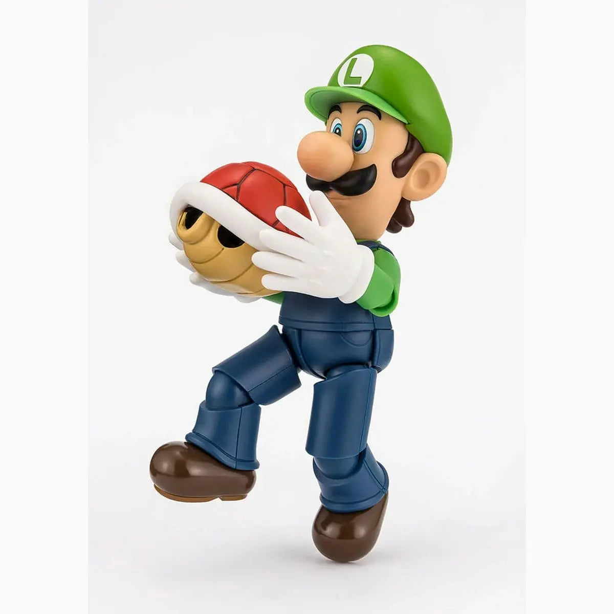 Super Mario figurine S.H. Figuarts Luigi 11 cm - Image 6