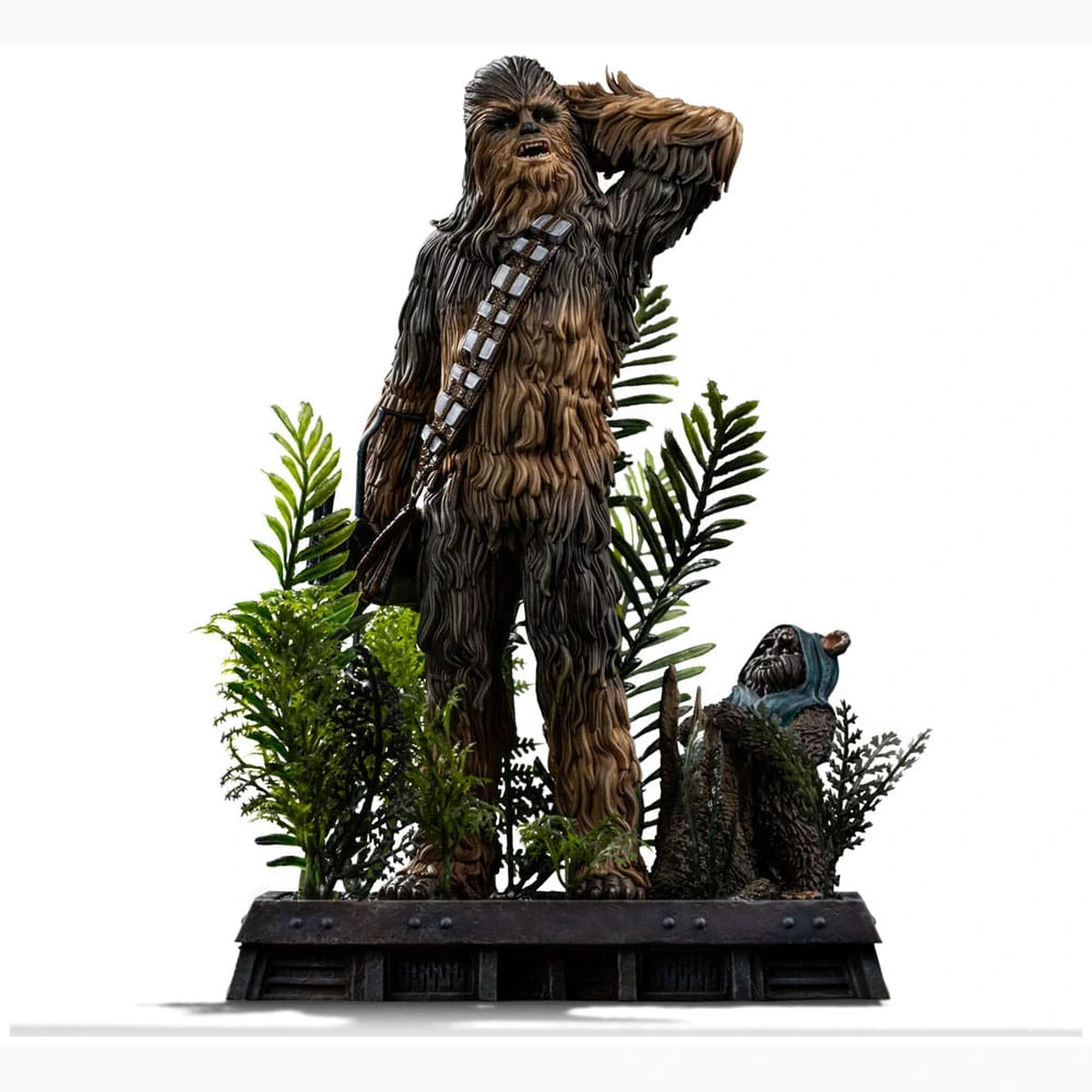 Star Wars Episode VI Art Scale Statue 1/10 Chewbacca and Tokkat 22 cm - Image 1