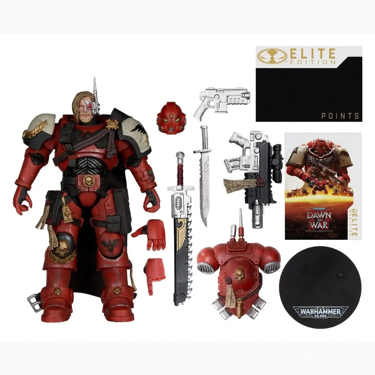 Warhammer 40 000 Dawn of War McFarlane Elite Edition figurine Captain Cyrus (Dawn of War 4) 20 cm - Image 3