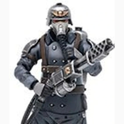 Warhammer 40k figurine 1/18 Death Korps of Krieg Veteran Squad Guardsman with Flamer 10 cm - Image 2